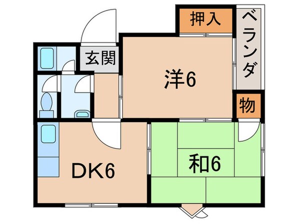 シャトル柏木の物件間取画像